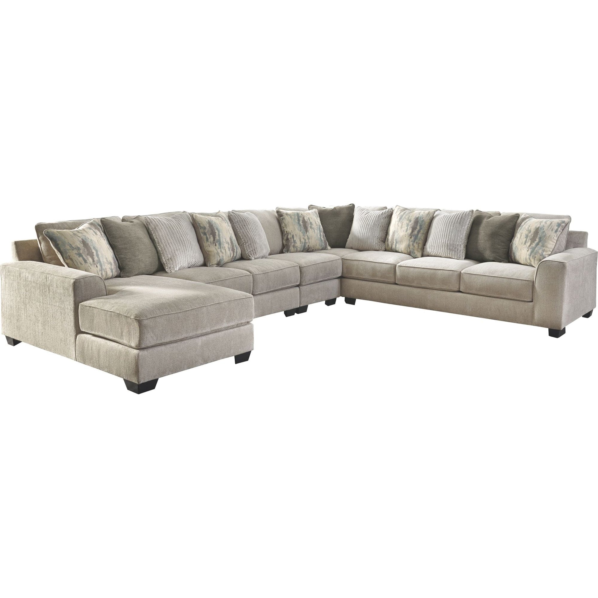 Canapé modulable Ardsley 5 pièces avec méridienne