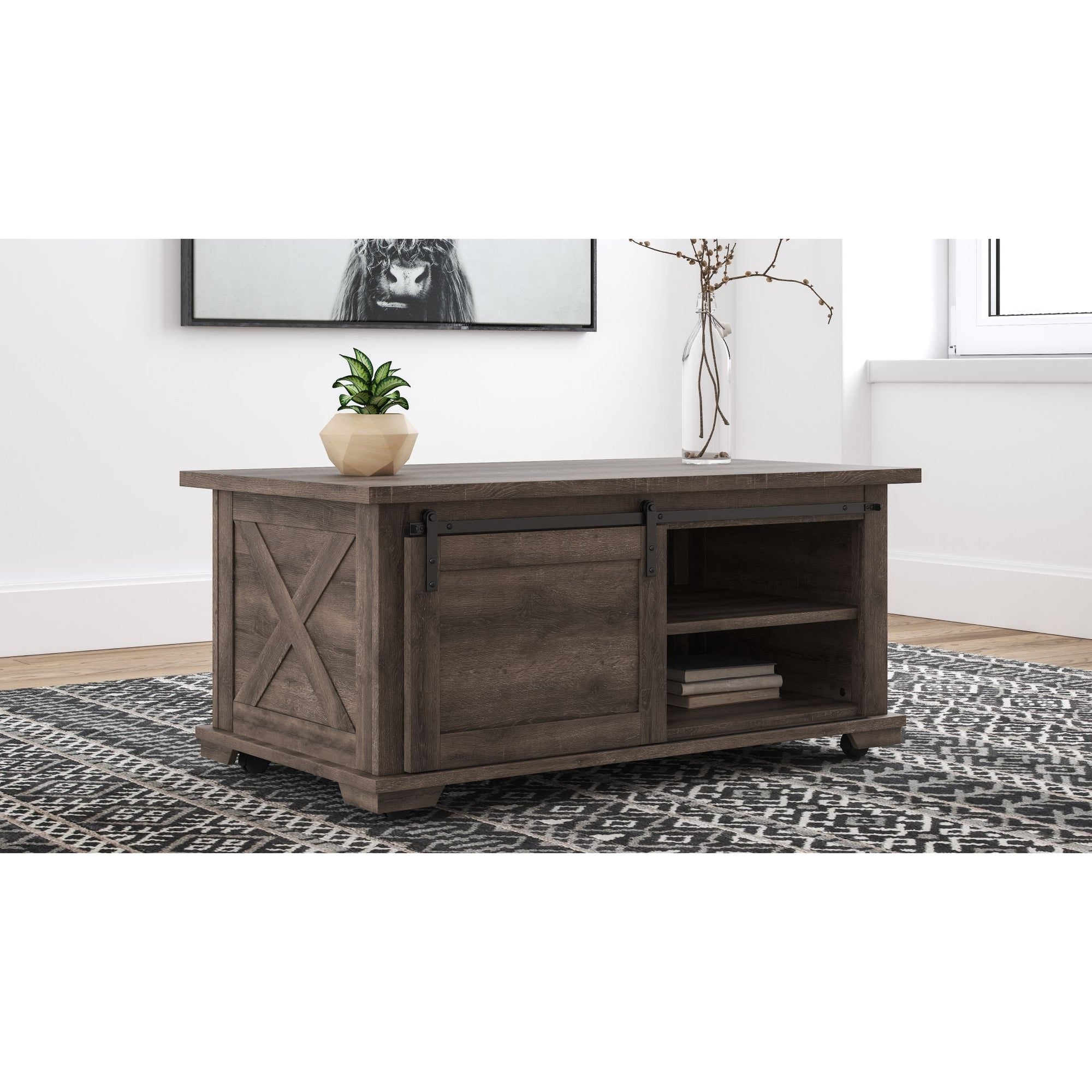Table basse Arlenbry - Gris
